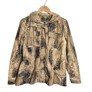 Levi's Women's Snake Print Utility Jacket
